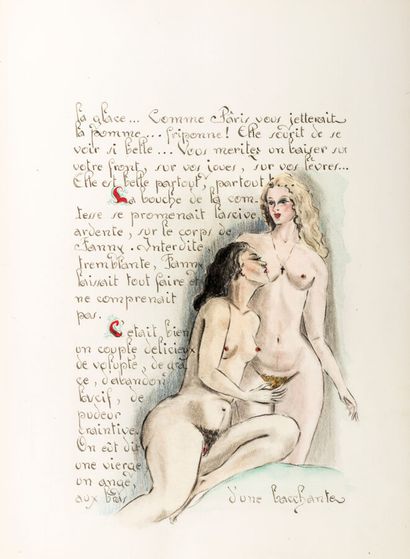[MUSSET (Alfred de) - MANUSCRIT]. 