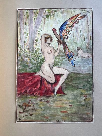 Collection of erotic drawings from the Romantic...