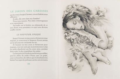 TOUSSAINT (Franz). Le Jardin des caresses....