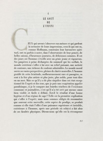 BAUDELAIRE (Charles) Les Paradis artificiels....