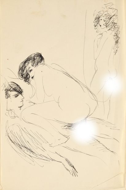 [LOUYS (Pierre)]. Seventeen drypoints by...