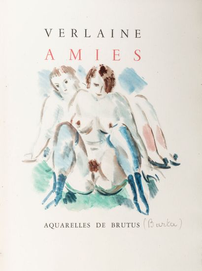 VERLAINE (Paul) & RIMBAUD (Arthur). o Amies....