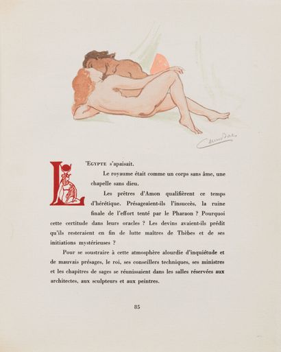 BAES (Émile). Les Dieux sadiques. S. l.,...