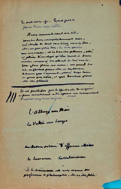 Paul LÉAUTAUD (Paris 1872 - Châtenay-Malabry...