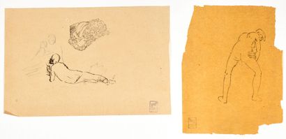 Attributed to FELICIEN ROPS (1833-1898)
Lot...
