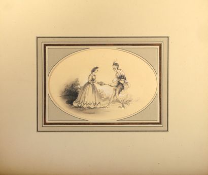Eugène LE POITTEVIN (Paris 1806-1870)
Diableries...