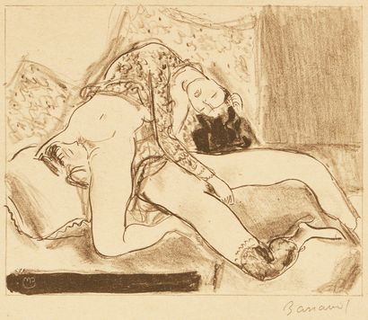 MAURICE BARRAUD (1889-1954)
Erotic scenes,...