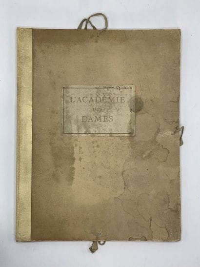 MARQUET (Albert). L'Académie des dames. Twenty...