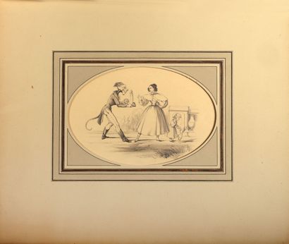 Eugène LE POITTEVIN (Paris 1806-1870)
Diableries...