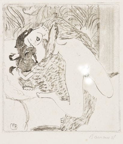 MAURICE BARRAUD (1889-1954)
Erotic scenes,...