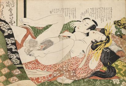 Attributed to Keisai Eisen (1790-1848) 
Set...