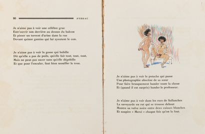 LOUYS (Pierre). Pybrac. Poetry. Cythère,...
