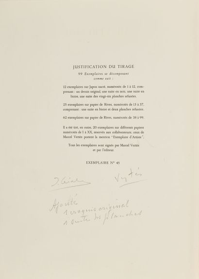 VERLAINE (Paul). Parallèlement. S. l. [Paris],...