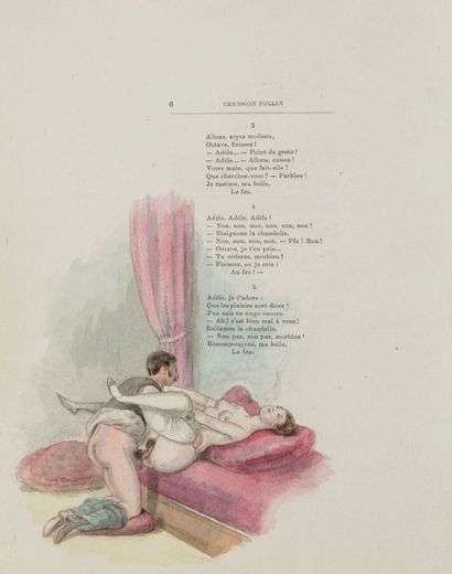 NADAUD (Gustave). Chansons folles. S.l.n.d....