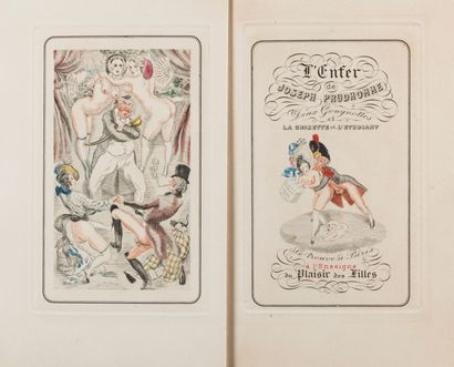 [MONNIER (Henry)]. Joseph Prudhomme's Inferno....