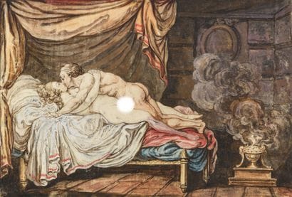 FRENCH SCHOOL of the late eighteenth century
Erotic...