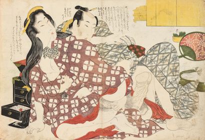 Attributed to Keisai Eisen (1790-1848) 
Set...