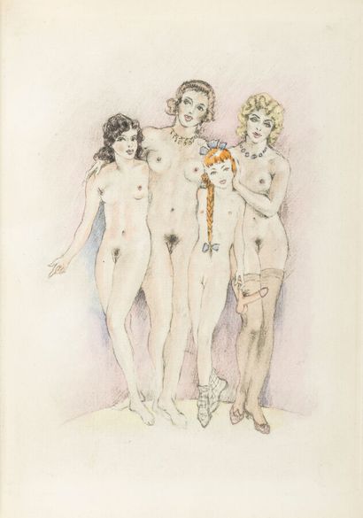 [LOUYS (Pierre)]. 3 filles de leur mère....