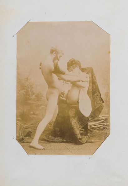 [PHOTOGRAPHIES-NUS-EROTICA]. Reunion of 50...