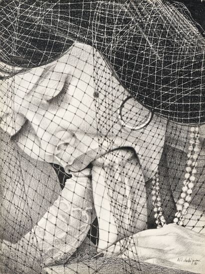 Loïc DUBIGEON (1934-2003)
Gourmandise
Charcoal...