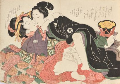 Attributed to Keisai Eisen (1790-1848) 
Set...