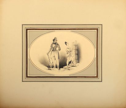 Eugène LE POITTEVIN (Paris 1806-1870)
Diableries...