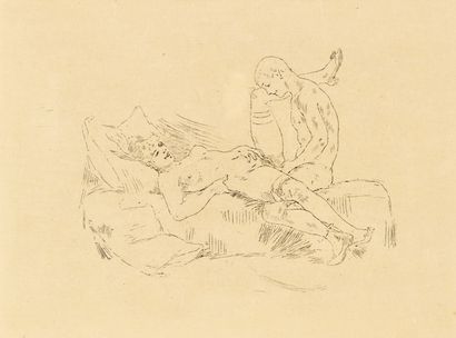 Félicien ROPS (1833-1898)
Le Ravissement...
