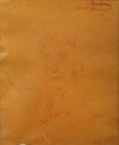 Anton PEVSNER (1884-1962)
Portrait of Marcel...