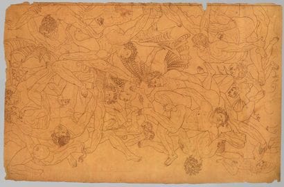 18th century ENGLISH school
The Fall of the...