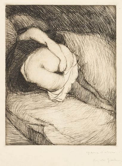 FRANS DE GEETERE (1895-7968)
Accord, etching,...