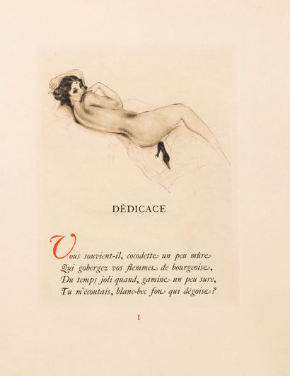 VERLAINE (Paul). Parallèlement. Paris, Société...