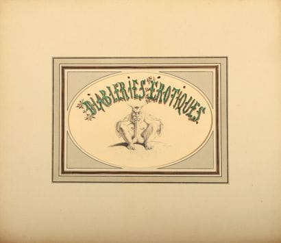Eugène LE POITTEVIN (Paris 1806-1870)
Diableries...