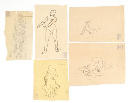 Attributed to FELICIEN ROPS (1833-1898)
Lot...