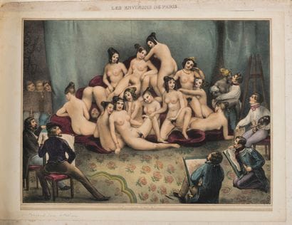 [ALBUM AMICORUM]. Restoration-period purple...