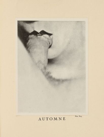 [MAN RAY]. 