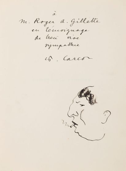 CARCO (Francis). Perversité. Paris, 1927....