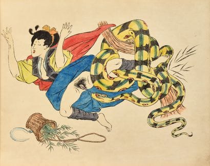 20th century school
Album of twelve Japanese-inspired...