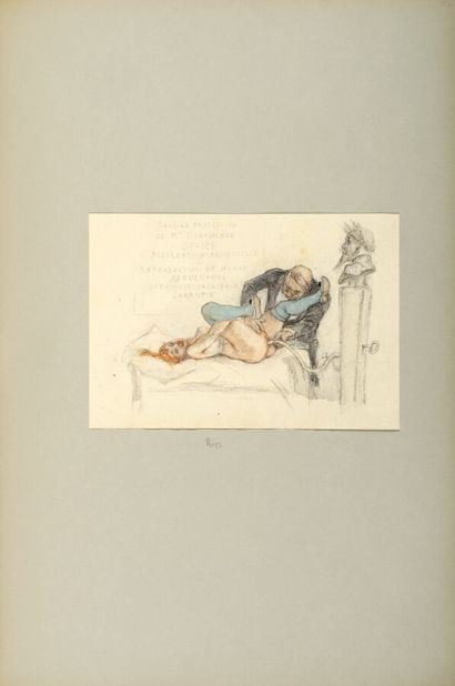 Collection of erotic drawings from the Romantic...