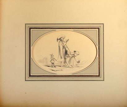 Eugène LE POITTEVIN (Paris 1806-1870)
Diableries...
