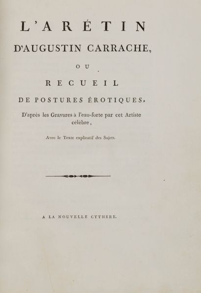 [CROZE-MAGNAN (Simon Célestin) ?] L'Arétin...