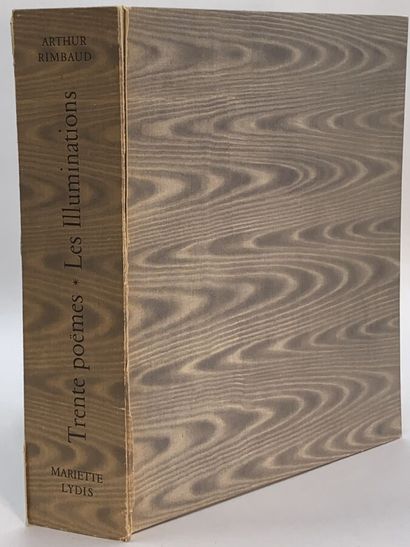 RIMBAUD (Arthur). Thirty poems. Les Illuminations....