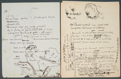 Jean COCTEAU (Maisons-Laffitte 1889 - Milly-la-Forêt...