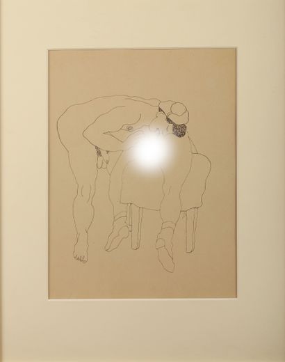 Jean COCTEAU (1889-1963) Duo. Le Marin. Deux...