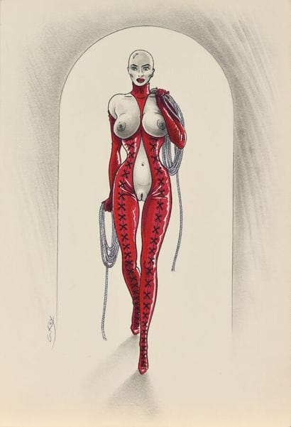 G.Key (20th century)
The sado mistress
Pencil,...