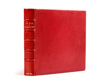 [ANONYMOUS]. Un Été a la campagne. Correspondance...