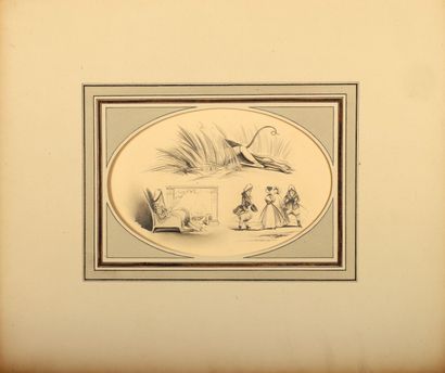 Eugène LE POITTEVIN (Paris 1806-1870)
Diableries...