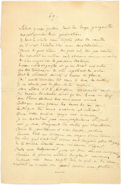 *(Guy de MAUPASSANT) - Copy presumably by...