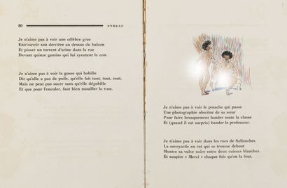 LOUYS (Pierre). Pybrac. Poetry. Cythère,...