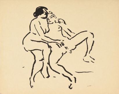 MARQUET (Albert) & VERLAINE (Paul). L'Académie...