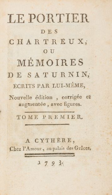 [GERVAISE DE LATOUCHE (Jean-Charles). Le...